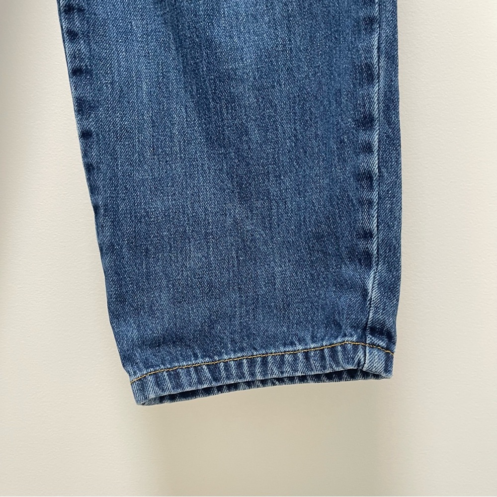 Pinko High Waisted Medium Blue Tapered Jean Size 26 - Picture 5 of 16